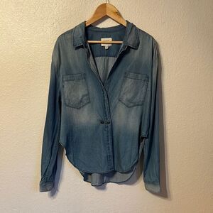 McGuire Chambray Button Down Shirt Large